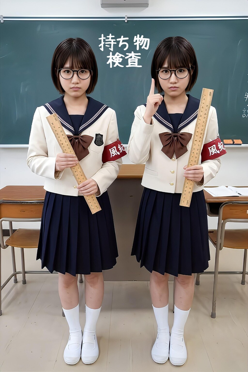 持ち物検査😍