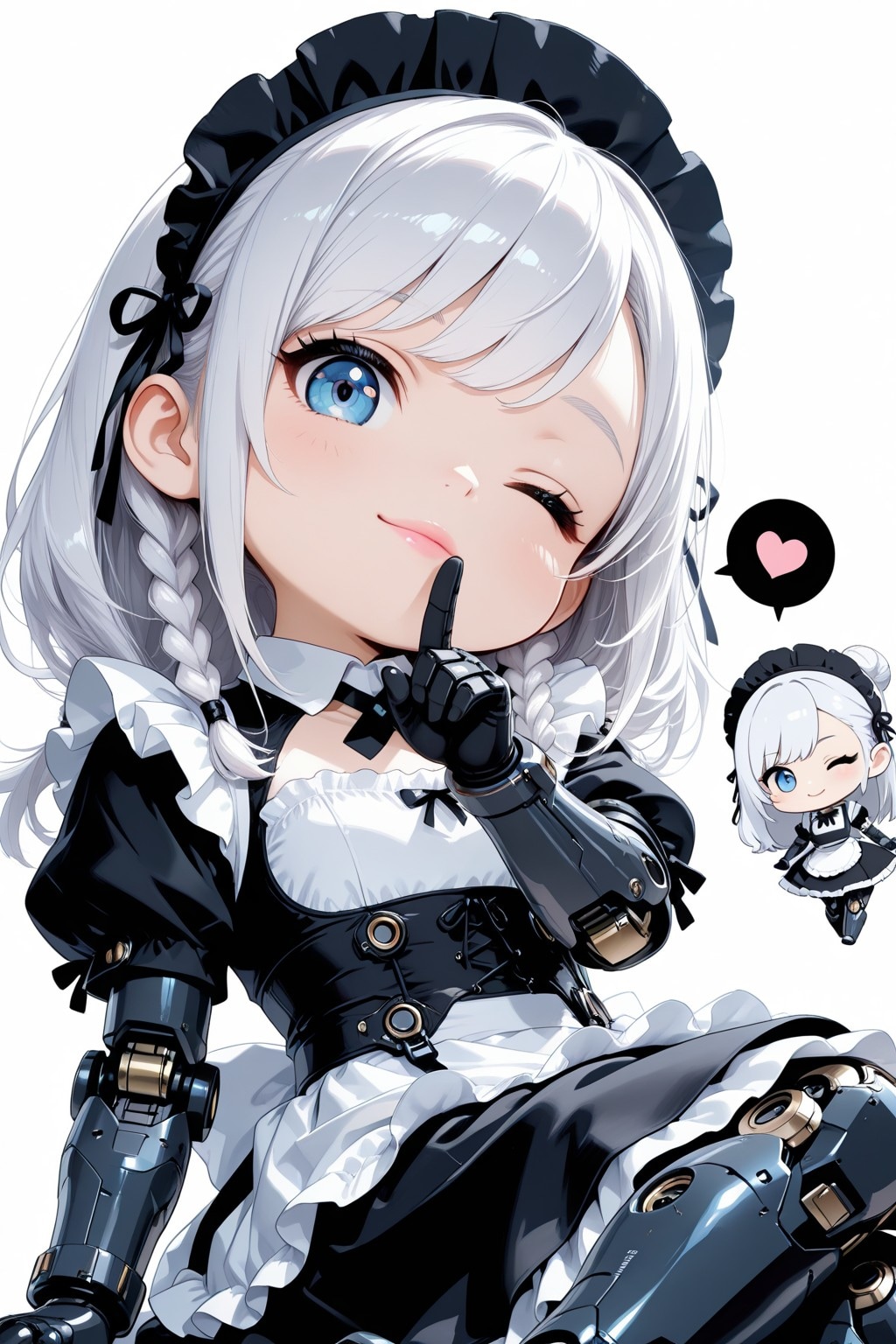 Trial And Error【トライ・アンド・エラー／メイド・メカ娘。ちびキャラ化実験中】
