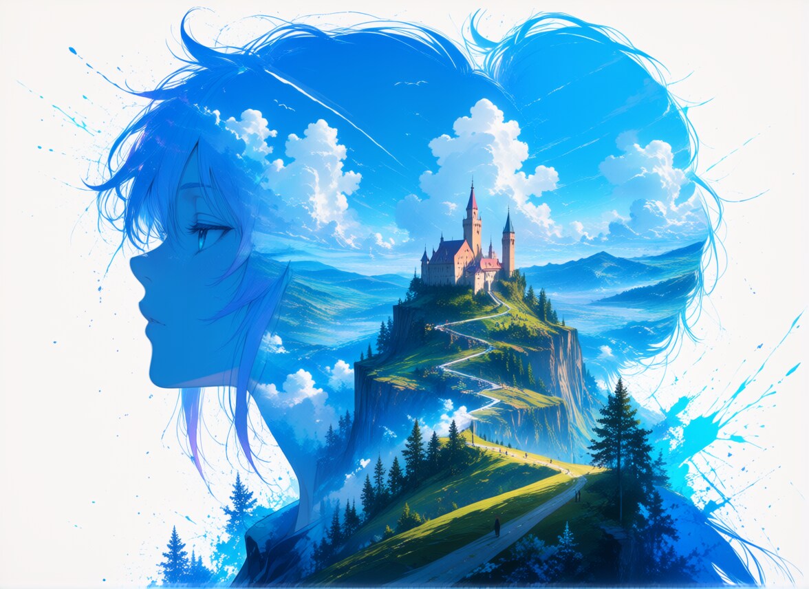 思い出の地 | の人気AIイラスト・グラビア
