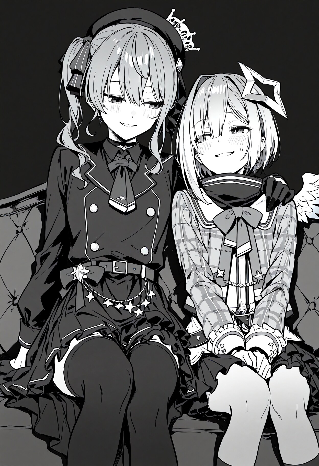 モノクロかなすい1