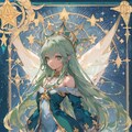 魔法少女（タロットカード風） 5枚目