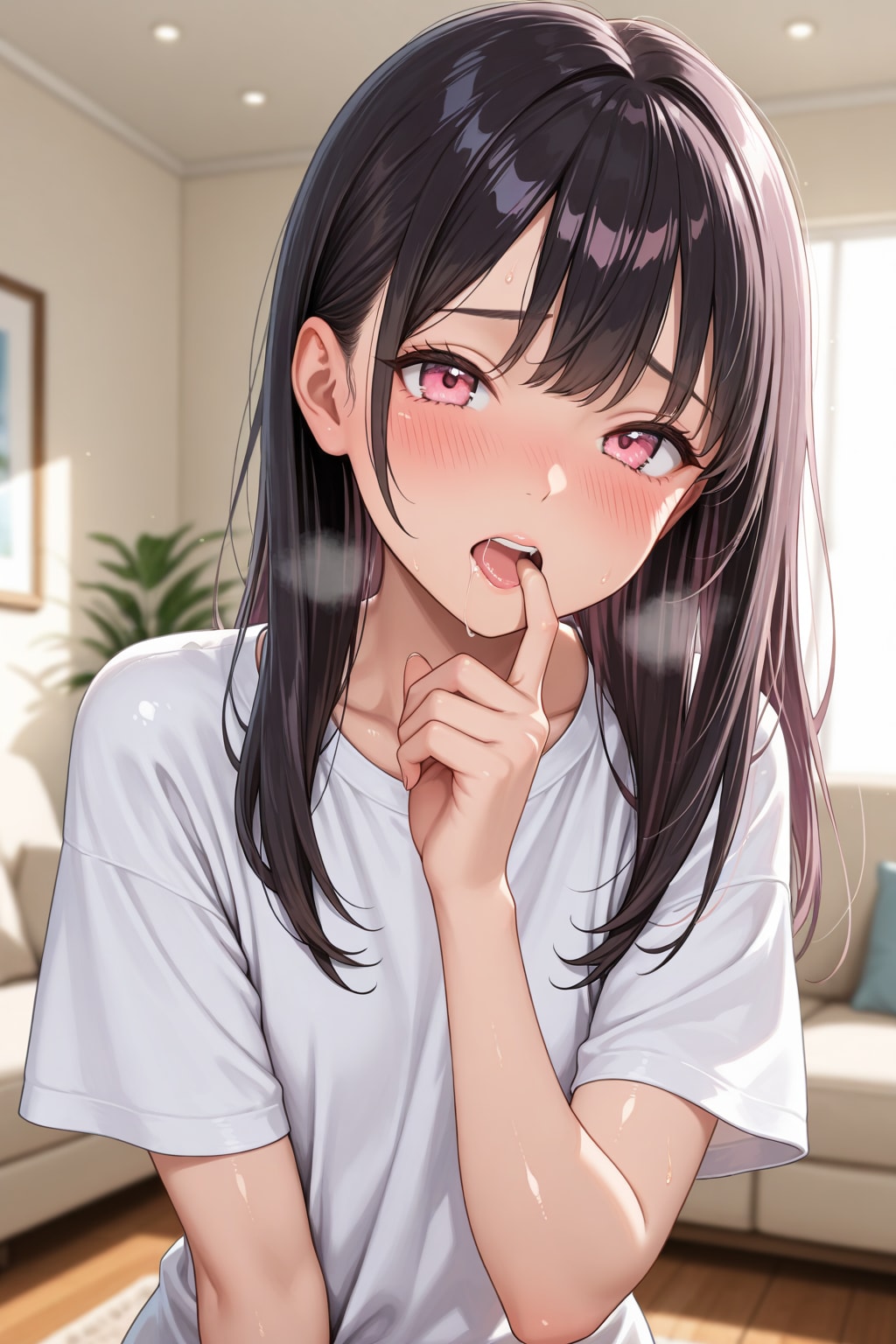 「指、舐めるの？」 | の人気AIイラスト・グラビア