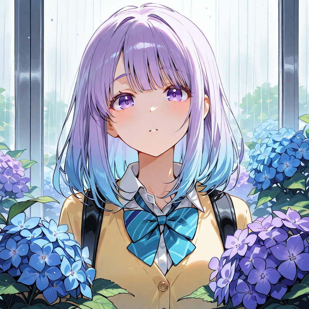 雨やむかな　狐の嫁入り | の人気AIイラスト・グラビア