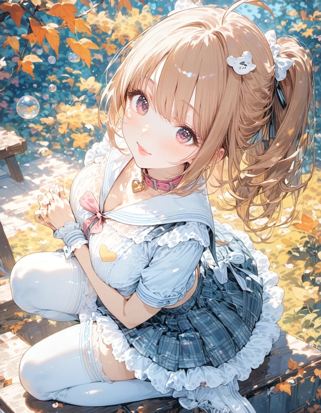 Bubbles of Autumn Nostalgia