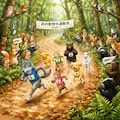 森の大運動会 2枚目