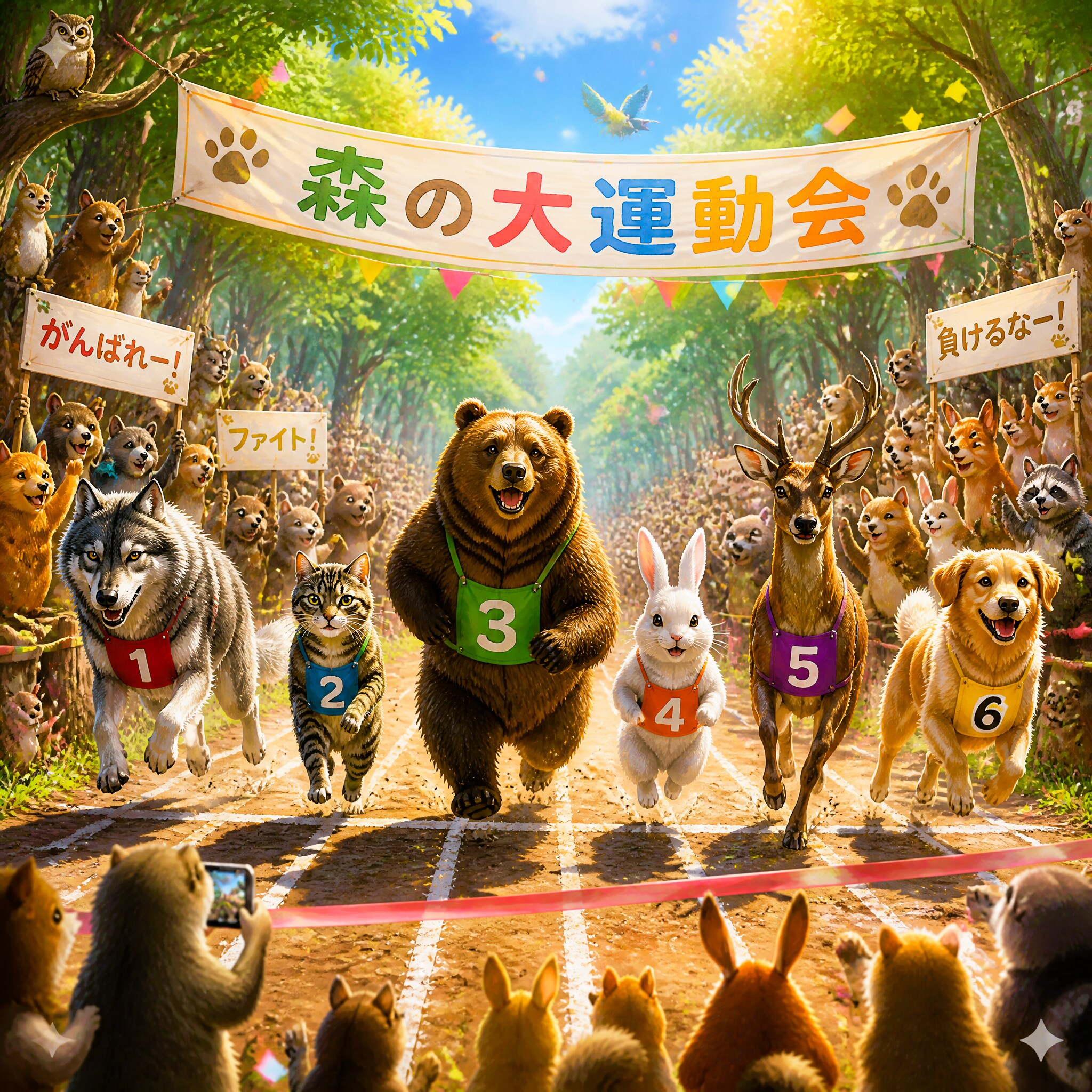森の大運動会