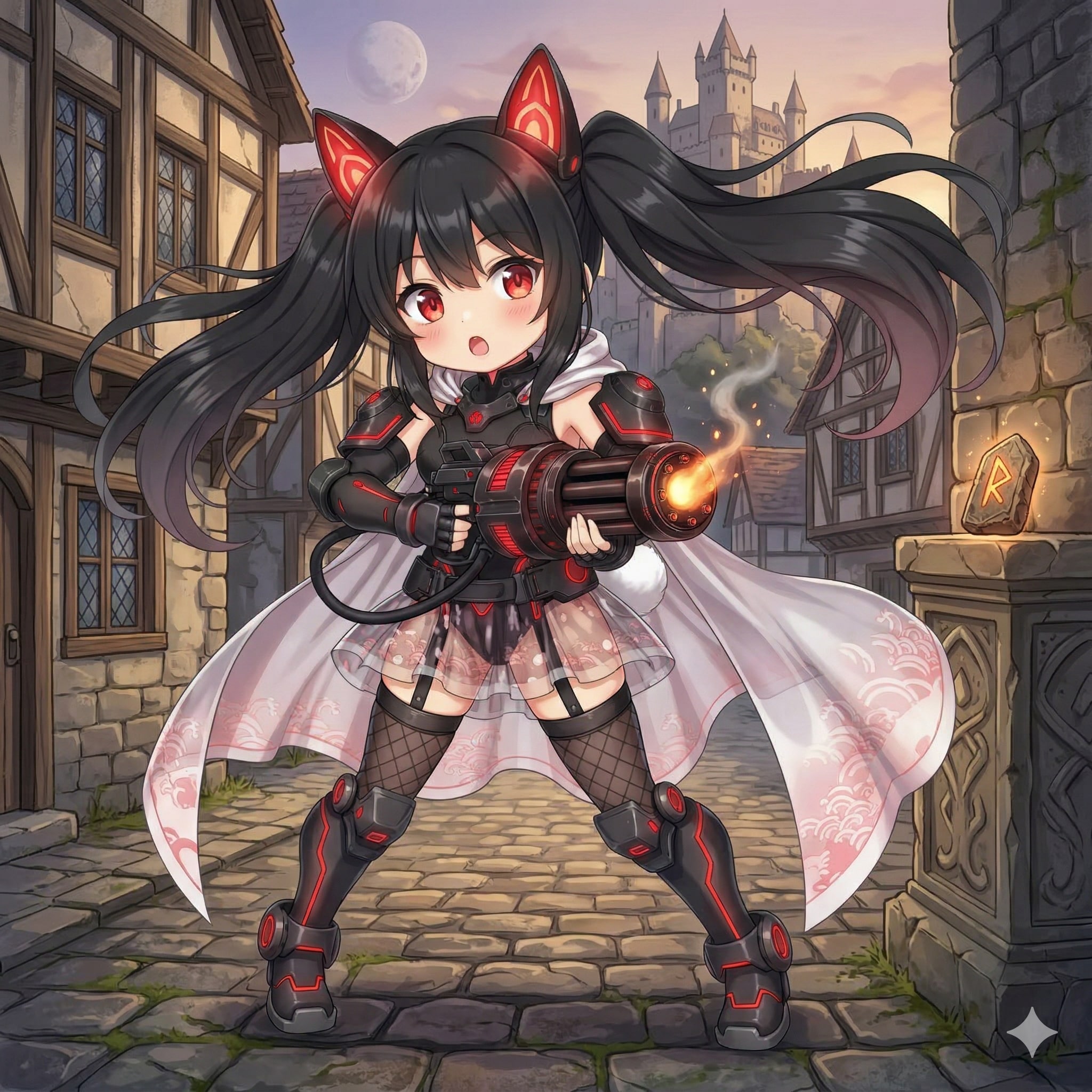 [がぞうください] フレア・ブレイズハートちゃんが何かを見つけたようです | の人気AIイラスト・グラビア