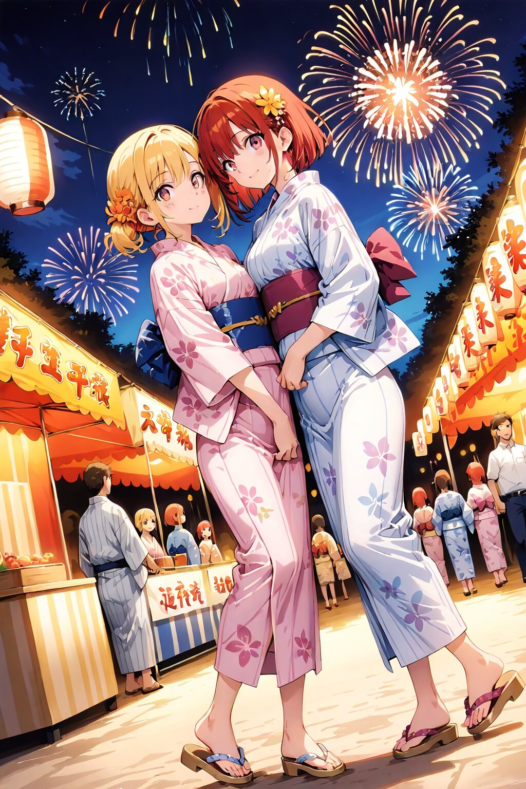 夏祭り | の人気AIイラスト・グラビア