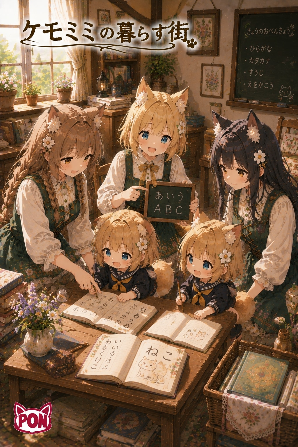ケモミミの暮らす街