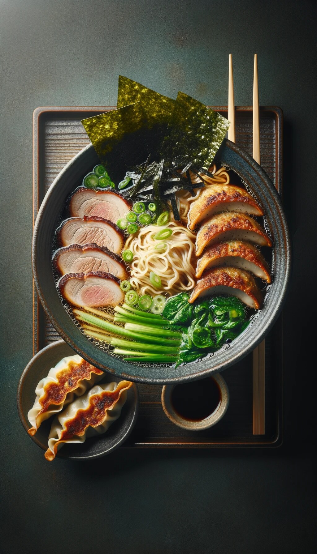 ラーメン餃子