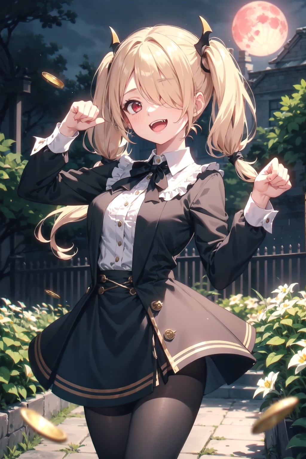 金髪ツインテヴァンパイアちゃん定期 | の人気AIイラスト・グラビア