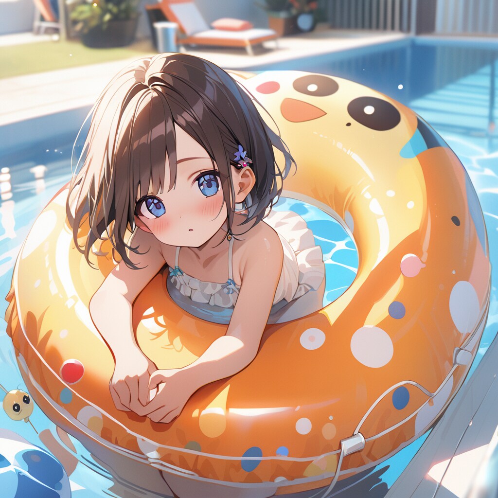 水遊び中のVEGA | の人気AIイラスト・グラビア