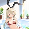 艦これ島風（赤色水着） 4枚目