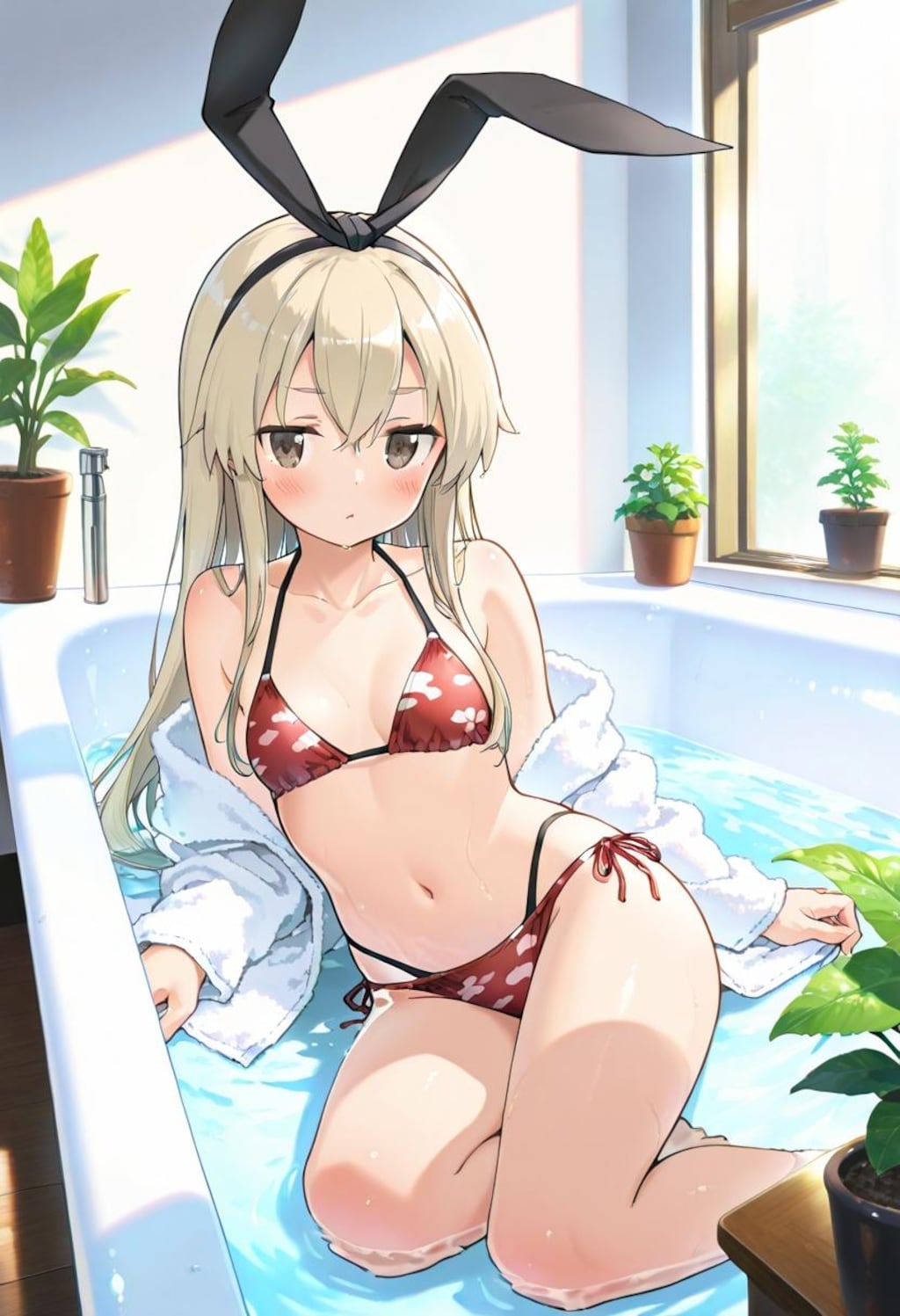 艦これ島風（赤色水着）