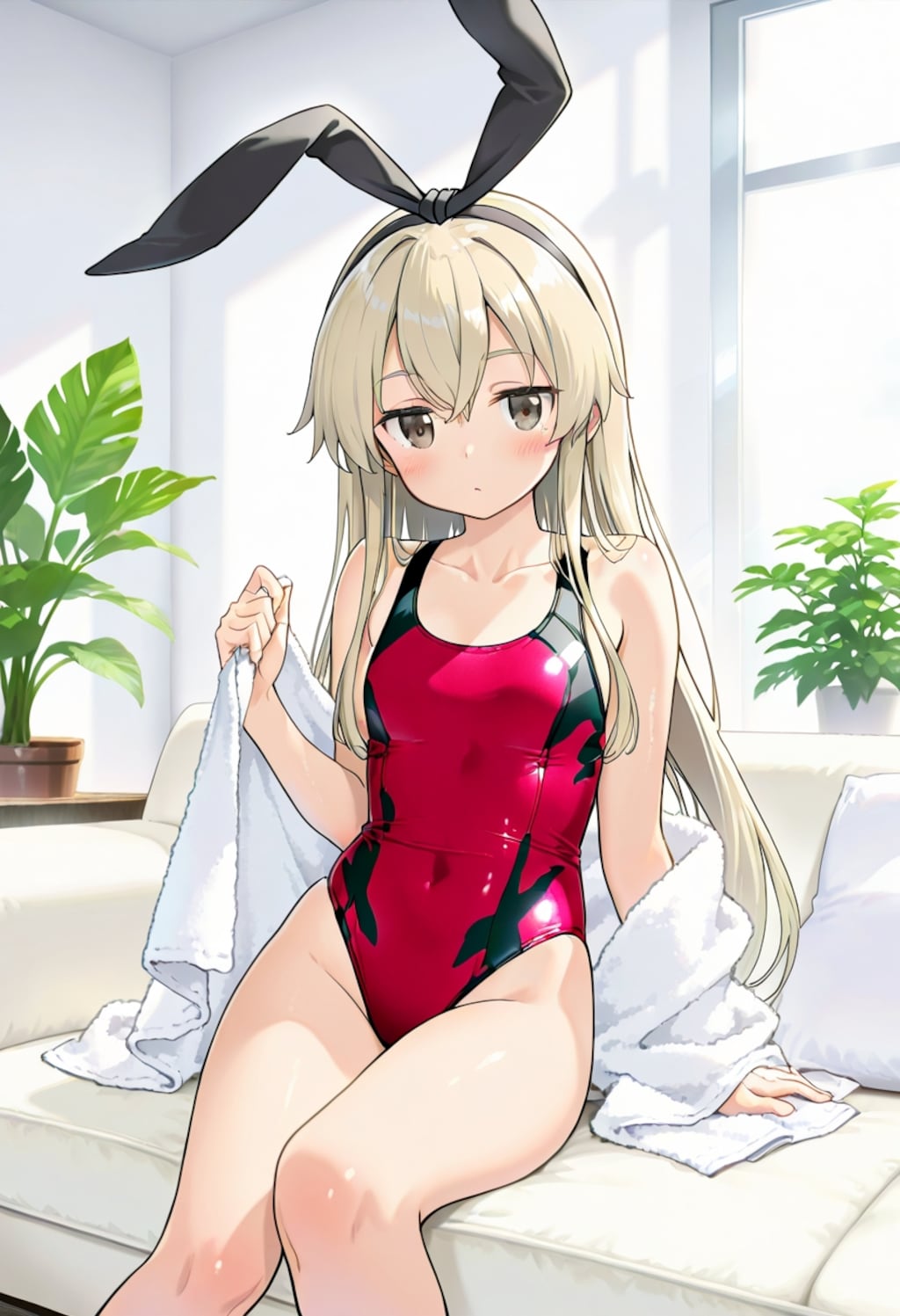 艦これ島風（赤色水着）