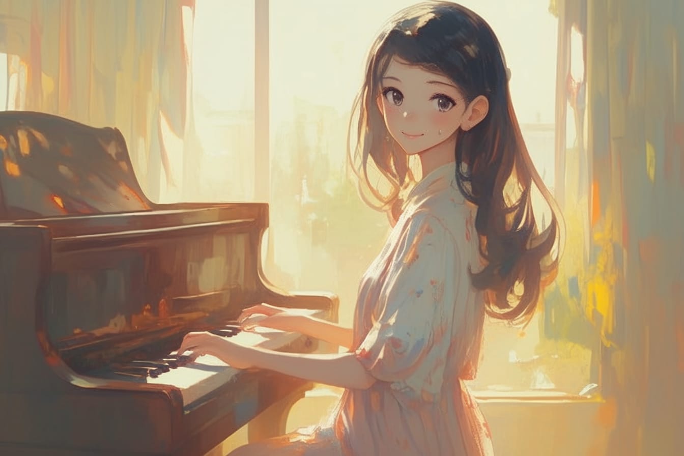 ピアノ少女🎹✨15