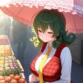 花き市場にお買い物な元祖マスタースパークさん 2枚目
