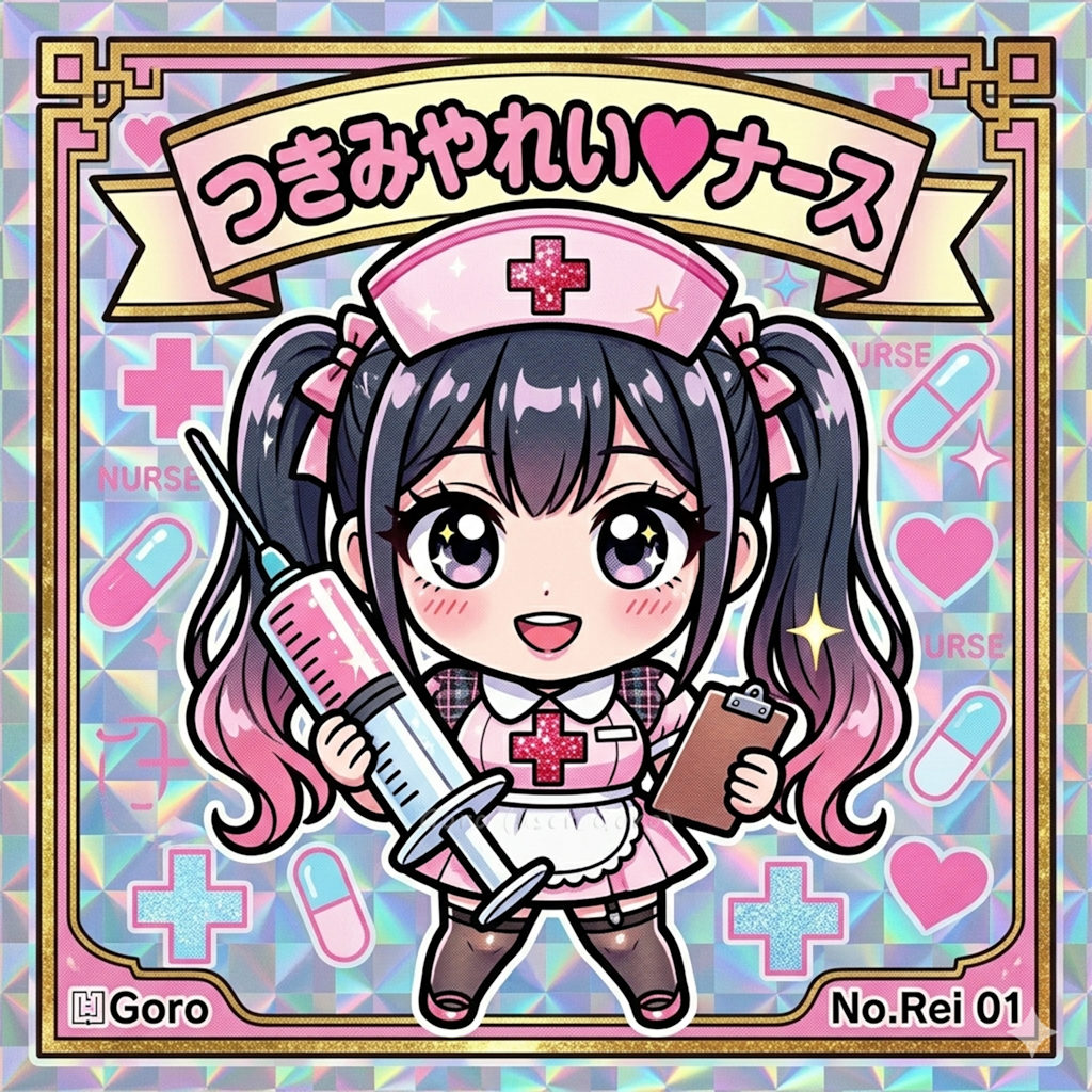 月宮れいのナースシール