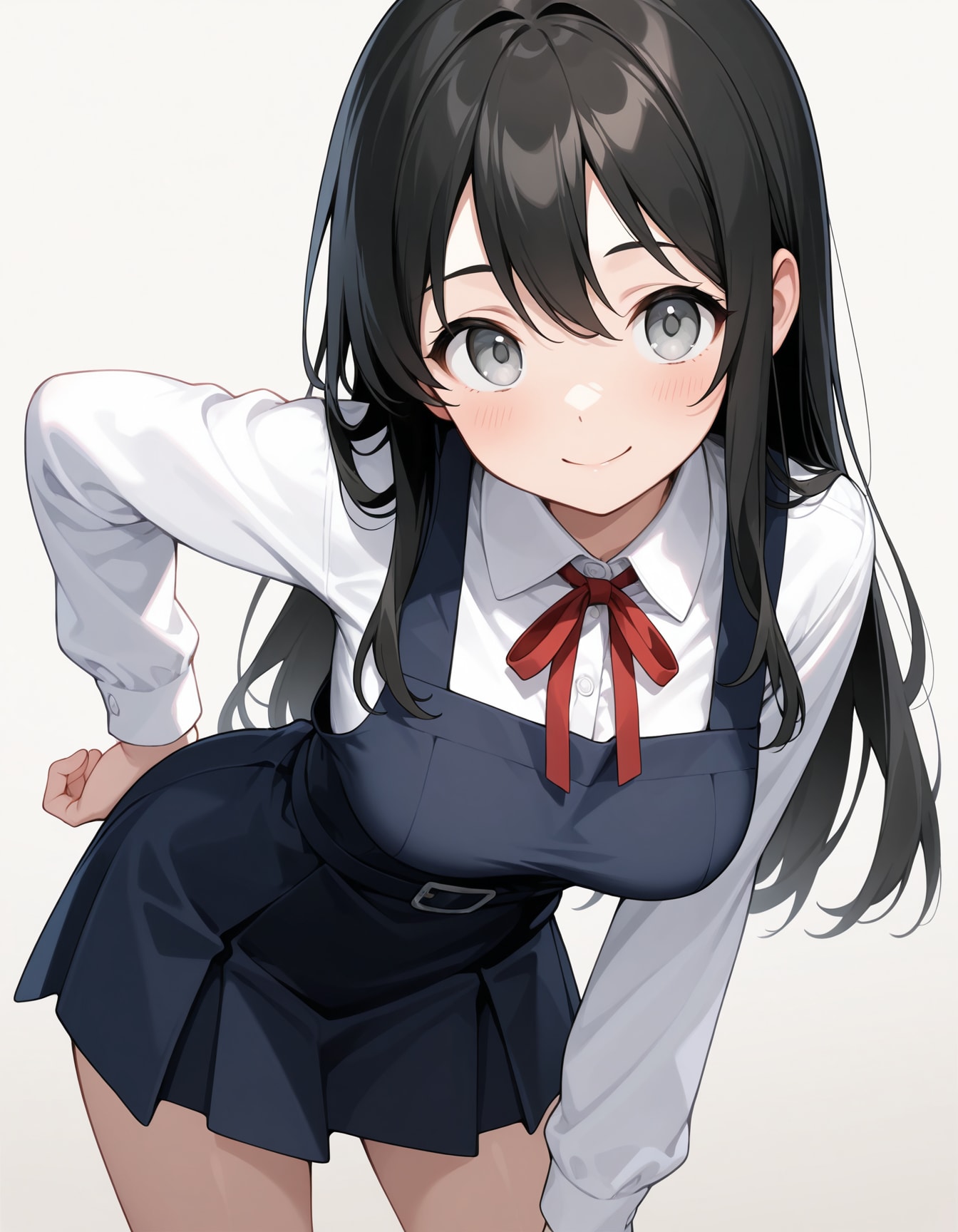 ピナフォア制服 | の人気AIイラスト・グラビア