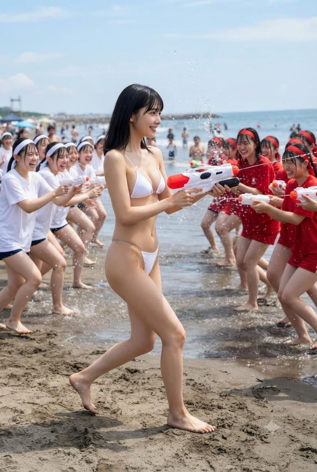 紅白水合戦