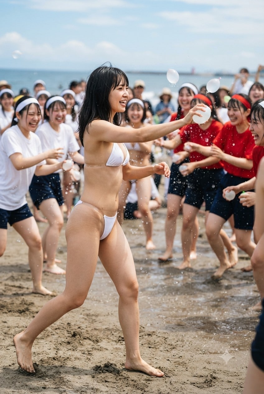 紅白水合戦