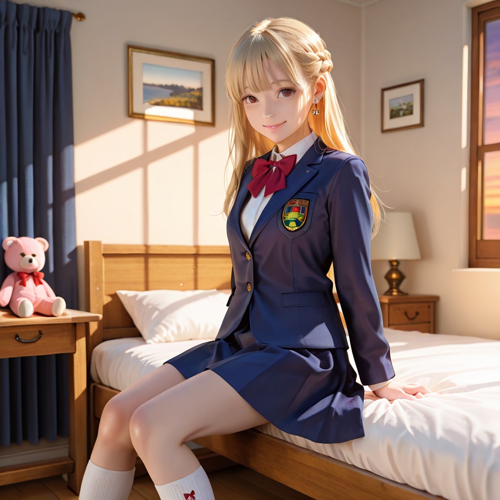 澪奈 school uniform (15)