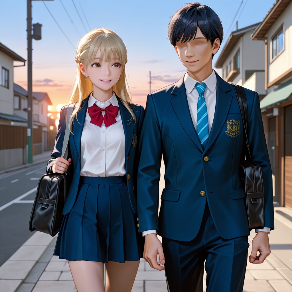 澪奈 school uniform (15)