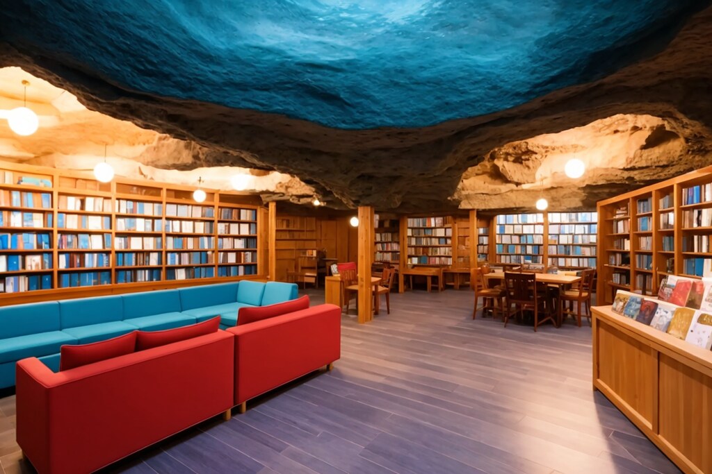 山の中腹にある宿屋