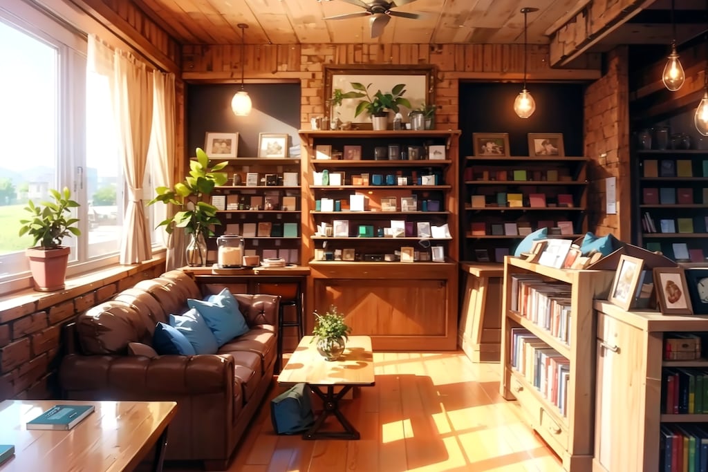 山の中腹にある宿屋