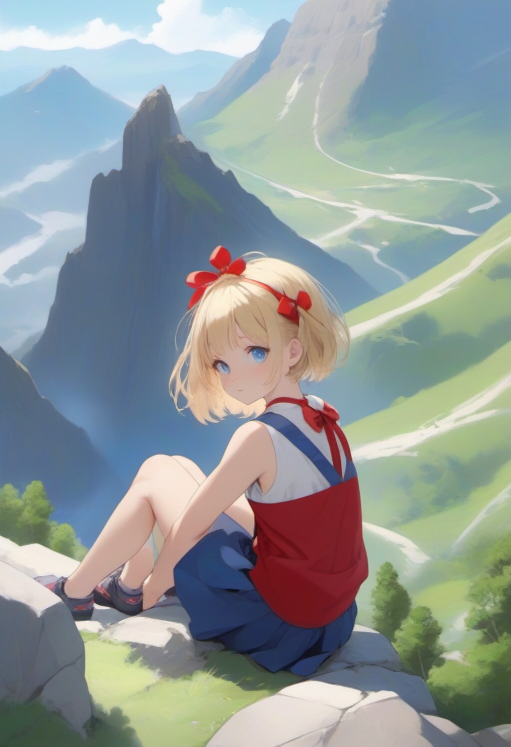 ここまで登ってくるので疲れた・・・
