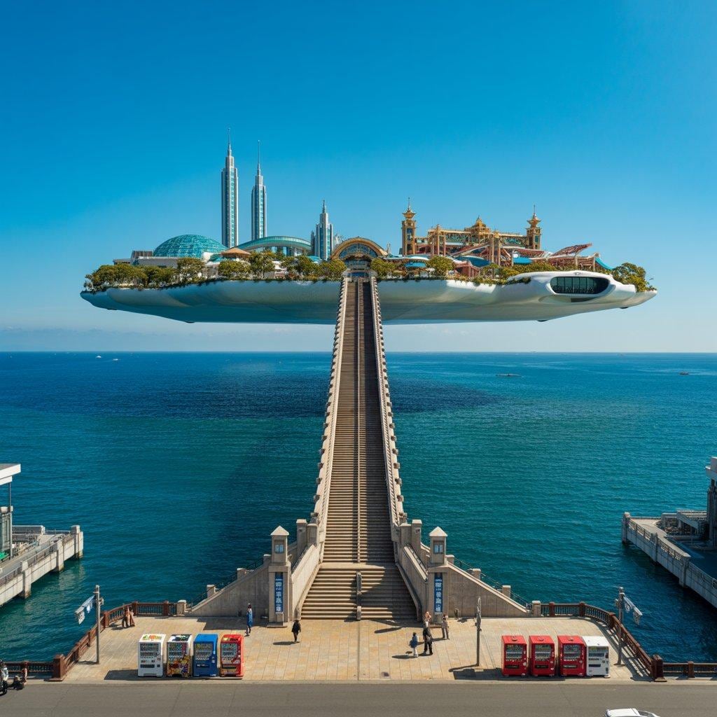 浮遊大陸のテーマパーク