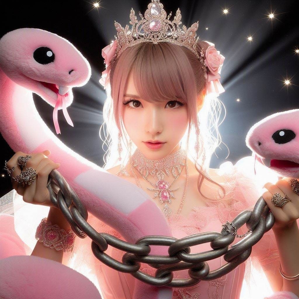 ノコヌンチャク装備の姫様