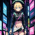 夜のエルフくん 3枚目