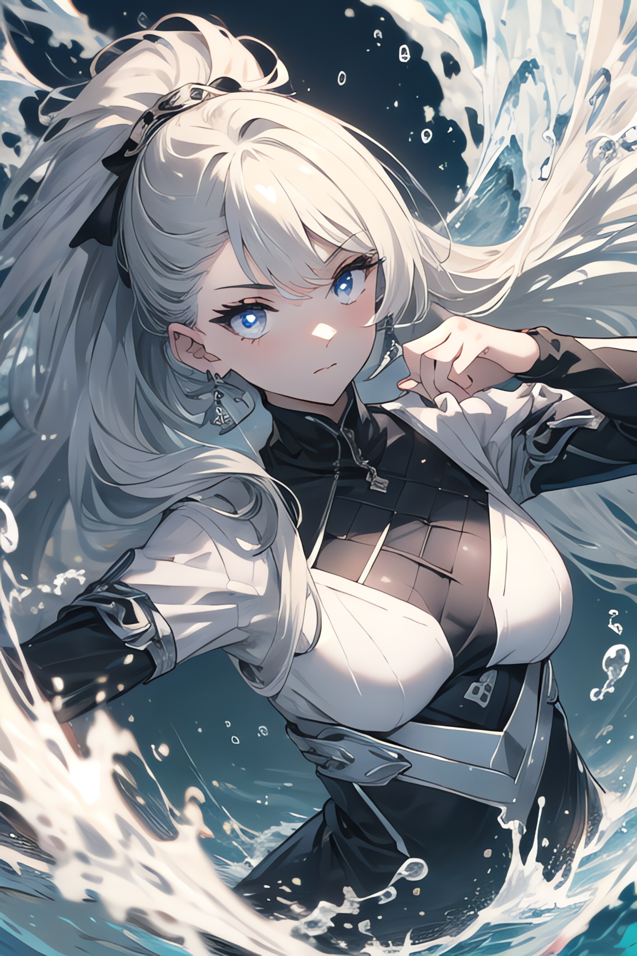 水の精霊よ・・・