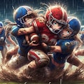 🏈泥まみれの女子アメフト 136 8枚目