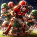 🏈泥まみれの女子アメフト 136 7枚目