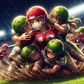 🏈泥まみれの女子アメフト 136 3枚目