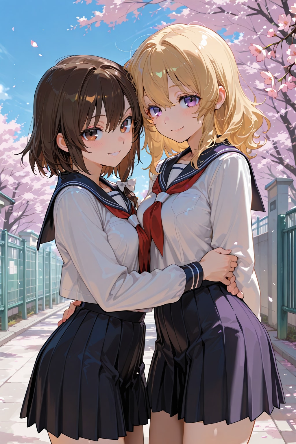 桜？いいえ！百合よ！