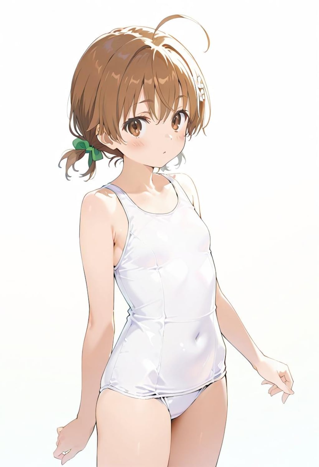 スクール水着女子