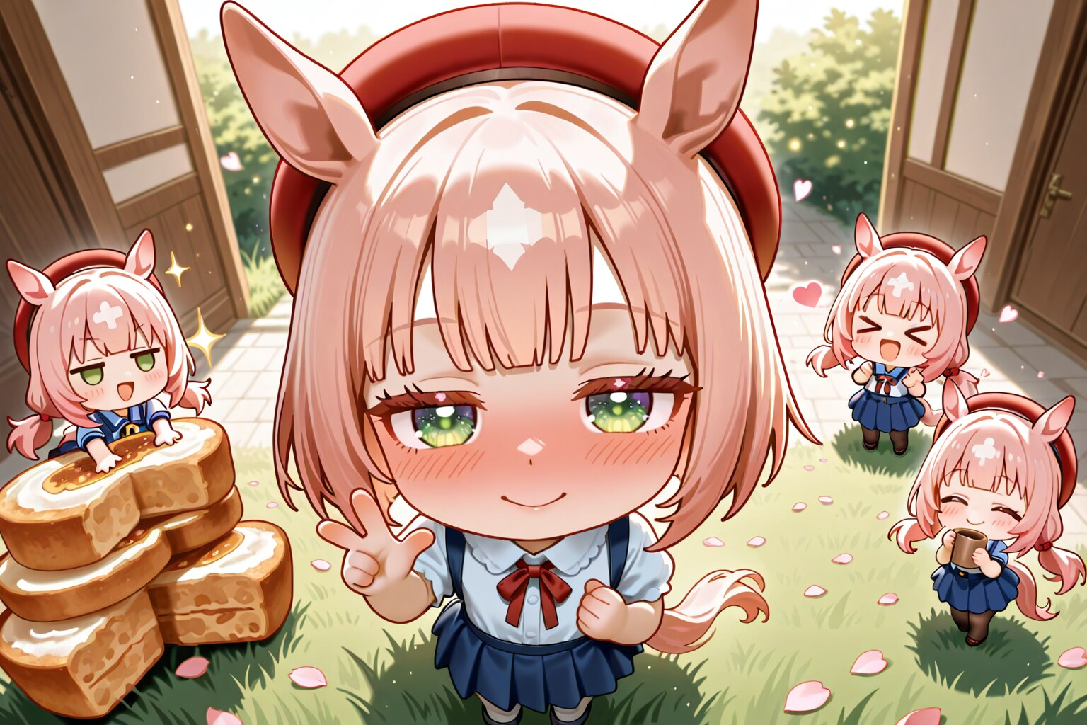 マグカップと、パンケーキ。 | の人気AIイラスト・グラビア