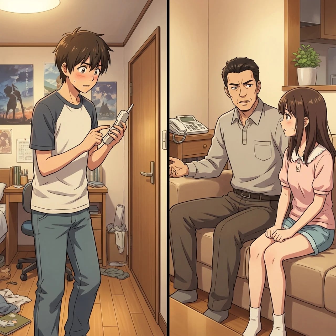 宅電 | の人気AIイラスト・グラビア