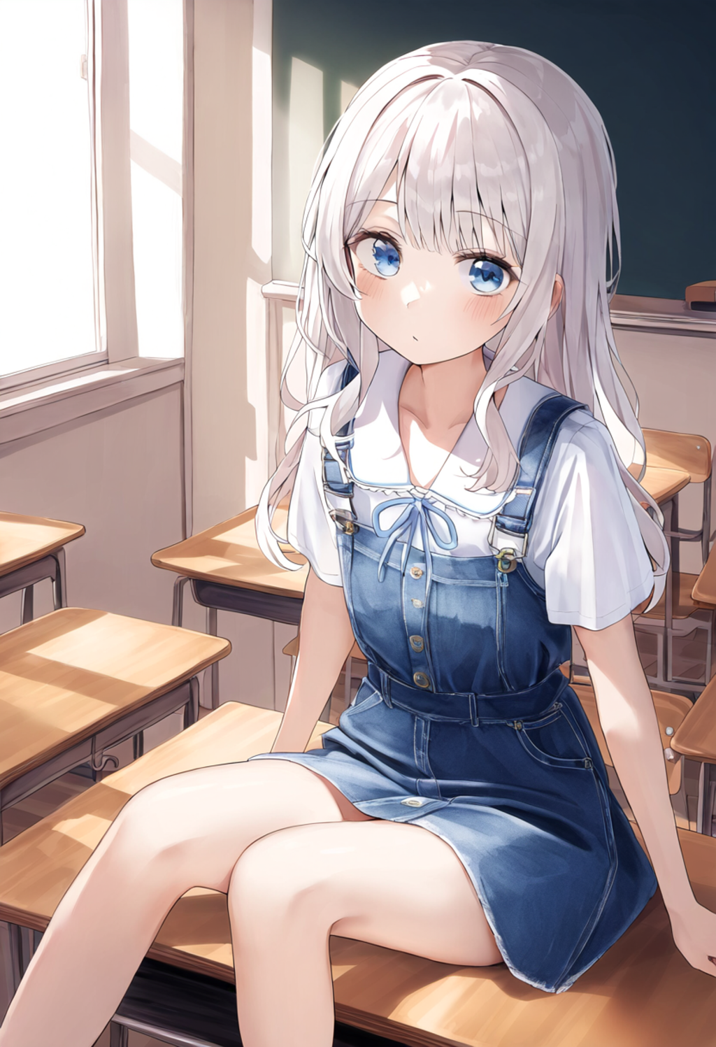 新キャラ白髪ちゃん