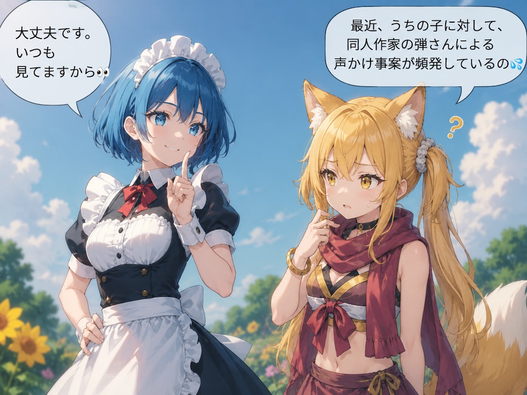 [紹介御礼]あいちゃんは同人作家の弾さんの