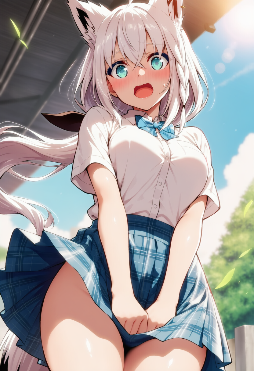 きゃっ（白上フブキ）