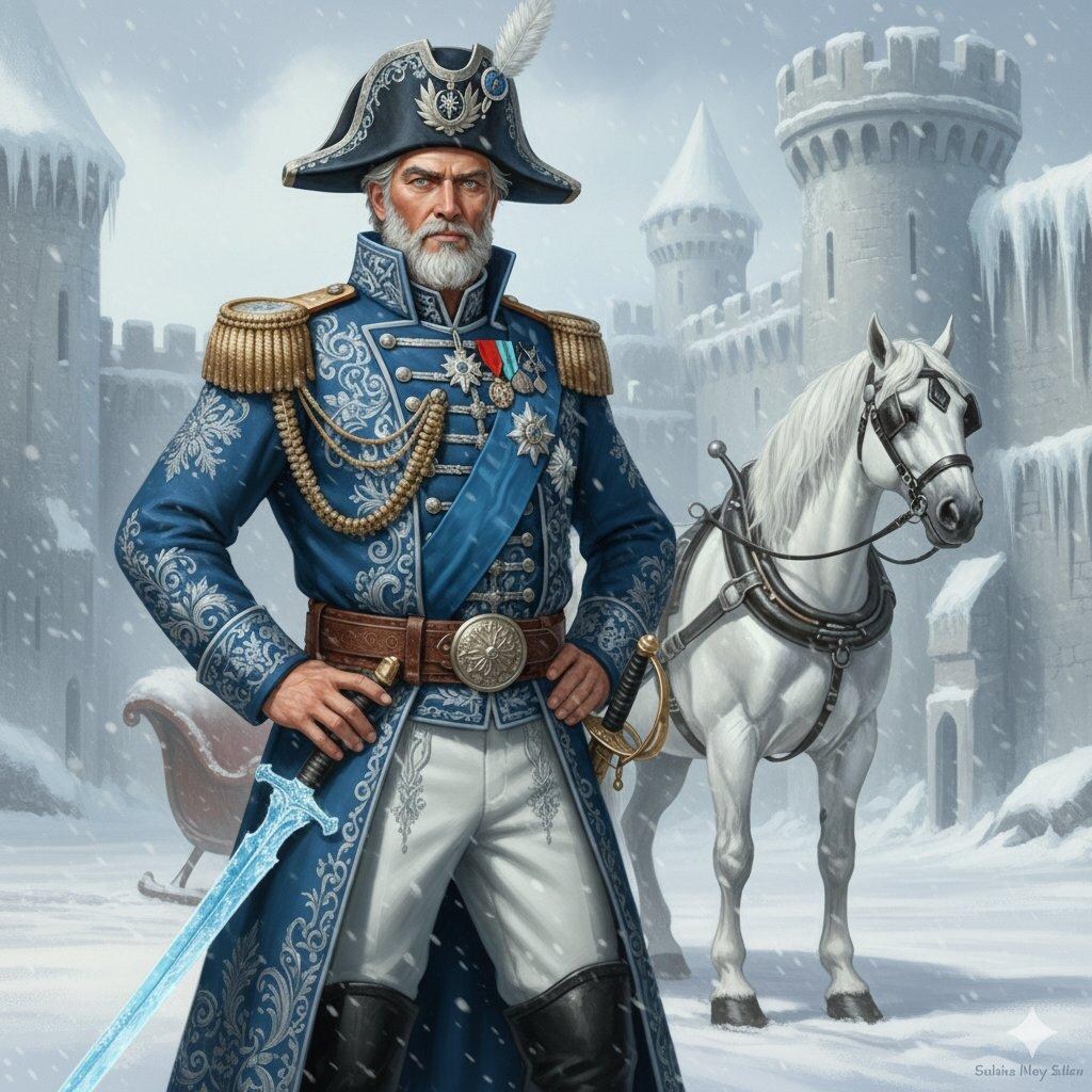 氷の剣へ変わっていく