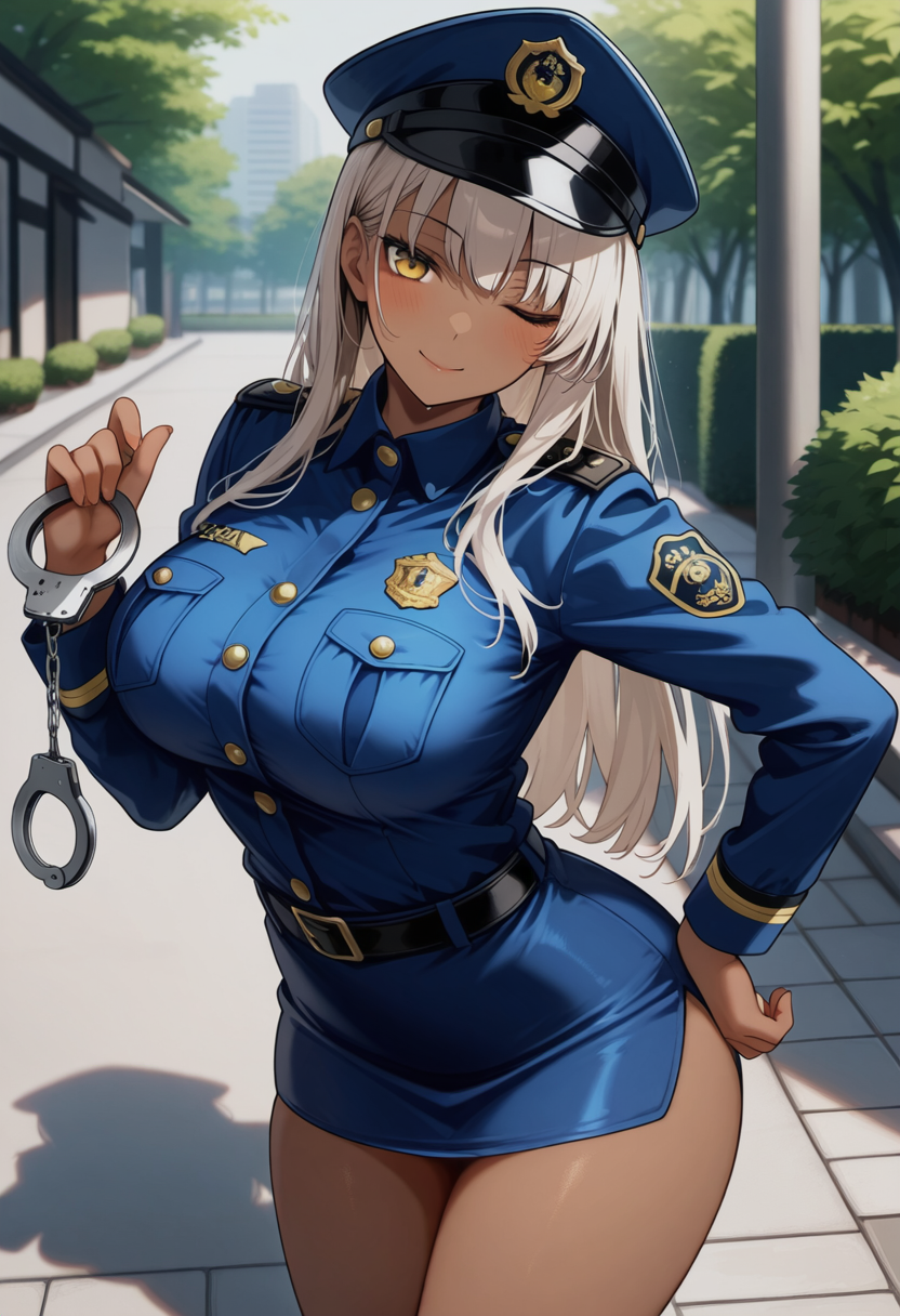 ミスカポリス黒ギャルちゃん