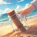 流れ着いた手紙 5枚目