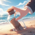 流れ着いた手紙 6枚目