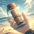 流れ着いた手紙 8枚目