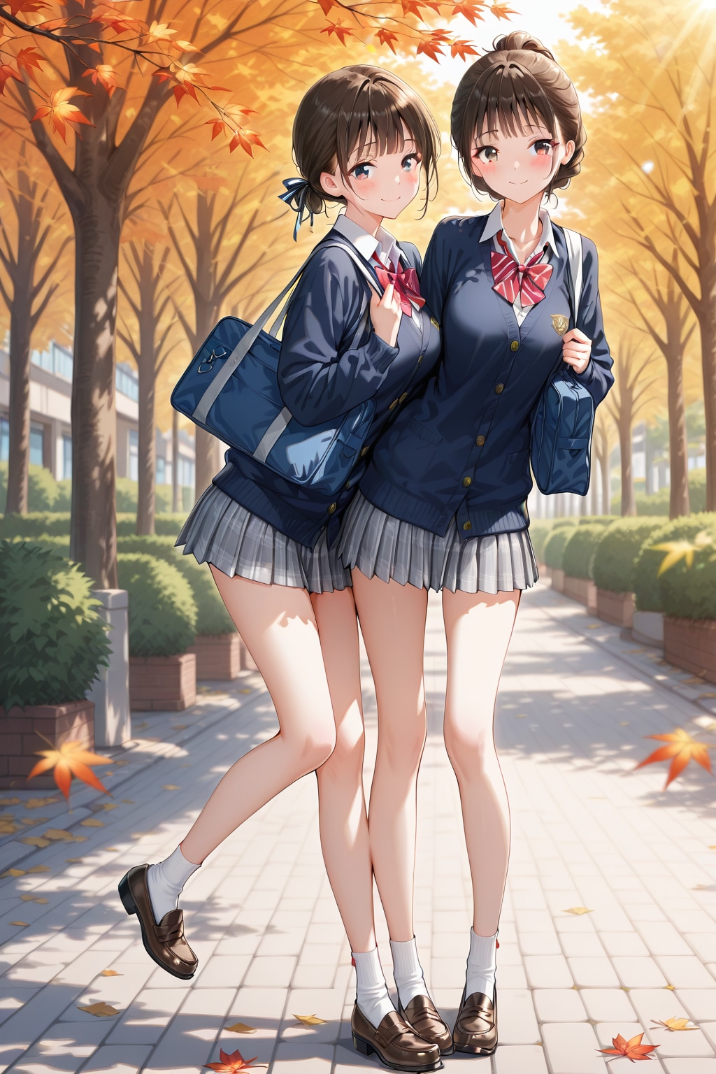 じゃれ合う子たち | の人気AIイラスト・グラビア